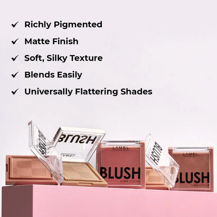 LAMEL Blush Cheek Colour №402 Rouge 3.8gm