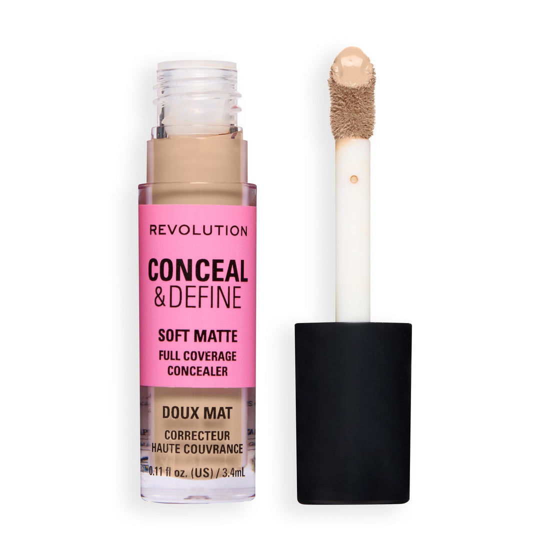Revolution Conceal And Define Full Coverage Concealer C10N 3.4ml