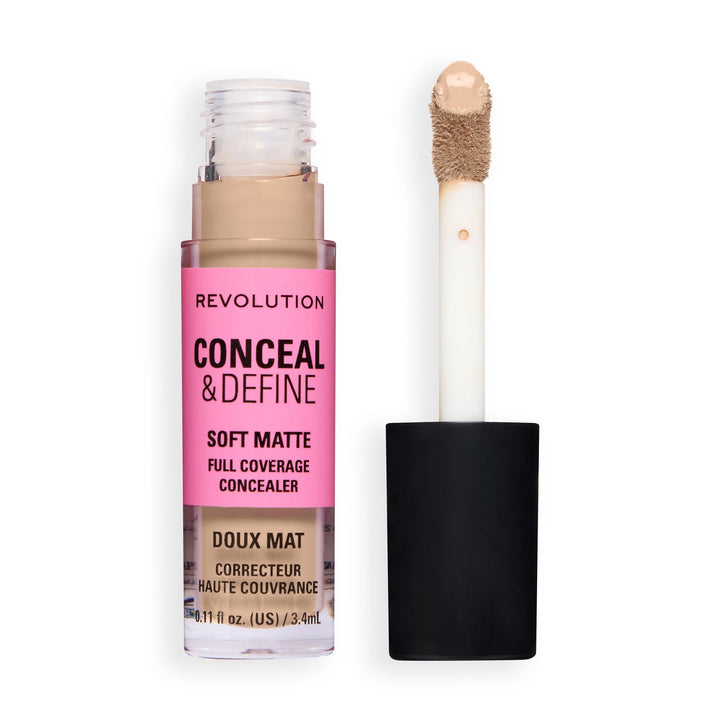 Revolution Conceal And Define Full Coverage Concealer C10N 3.4ml