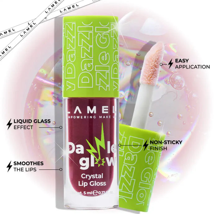 LAMEL Dazzle Glow Lip Gloss 407 Provocative