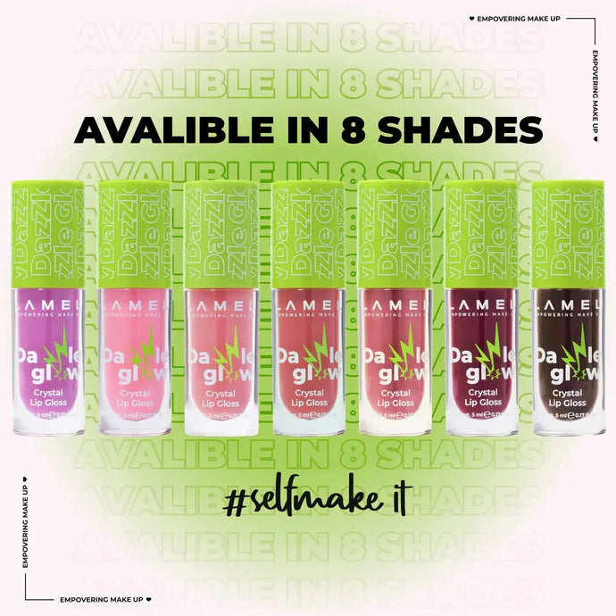LAMEL Dazzle Glow Lip Gloss 407 Provocative