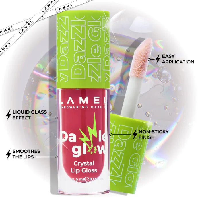 LAMEL Dazzle Glow Lip Gloss 410 Allure