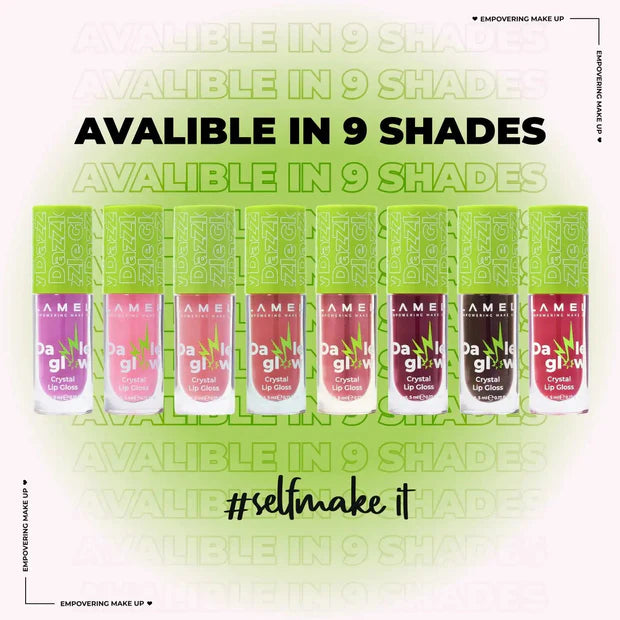 LAMEL Dazzle Glow Lip Gloss 410 Allure