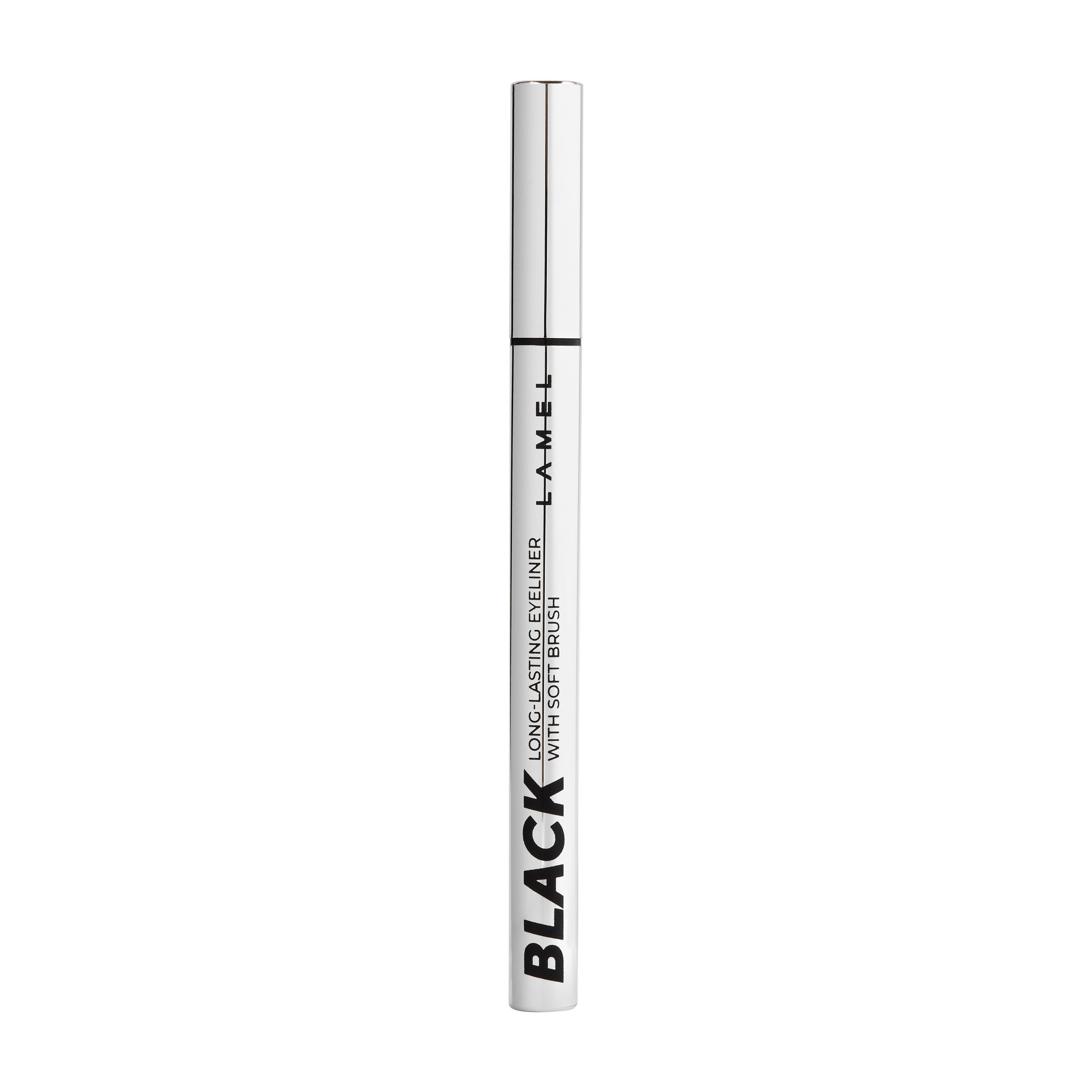 LAMEL Black Eyeliner With Soft Brush №401 Deep Black