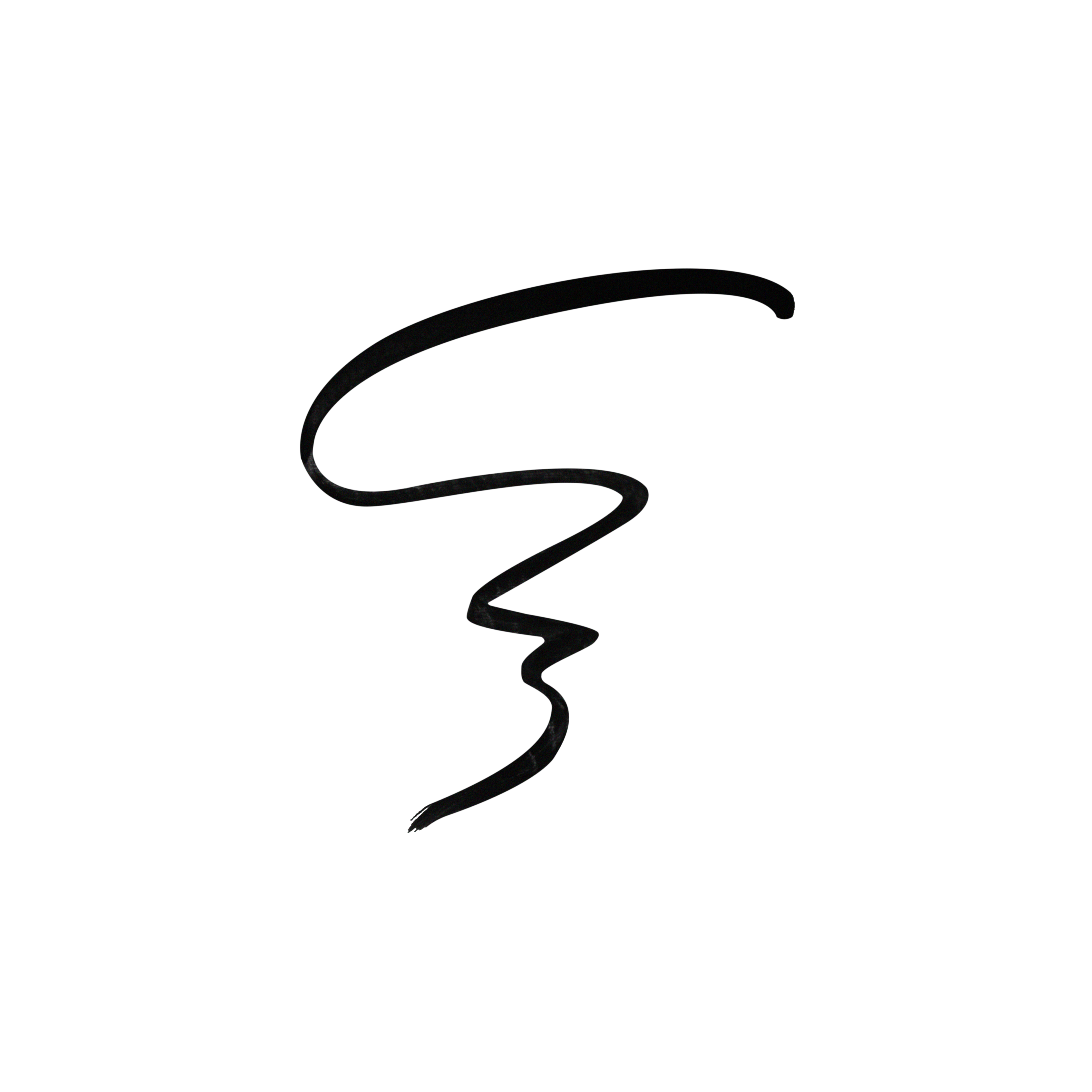 LAMEL Black Eyeliner With Soft Brush №401 Deep Black