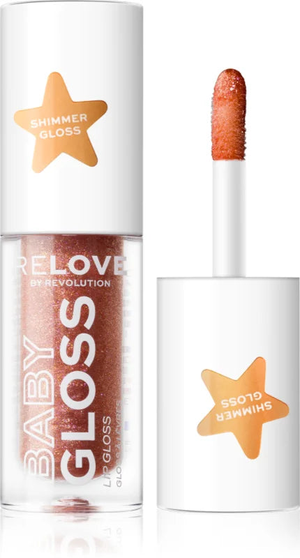 Revolution Relove Baby Gloss Shimmer Pink Tulle 2.2ml