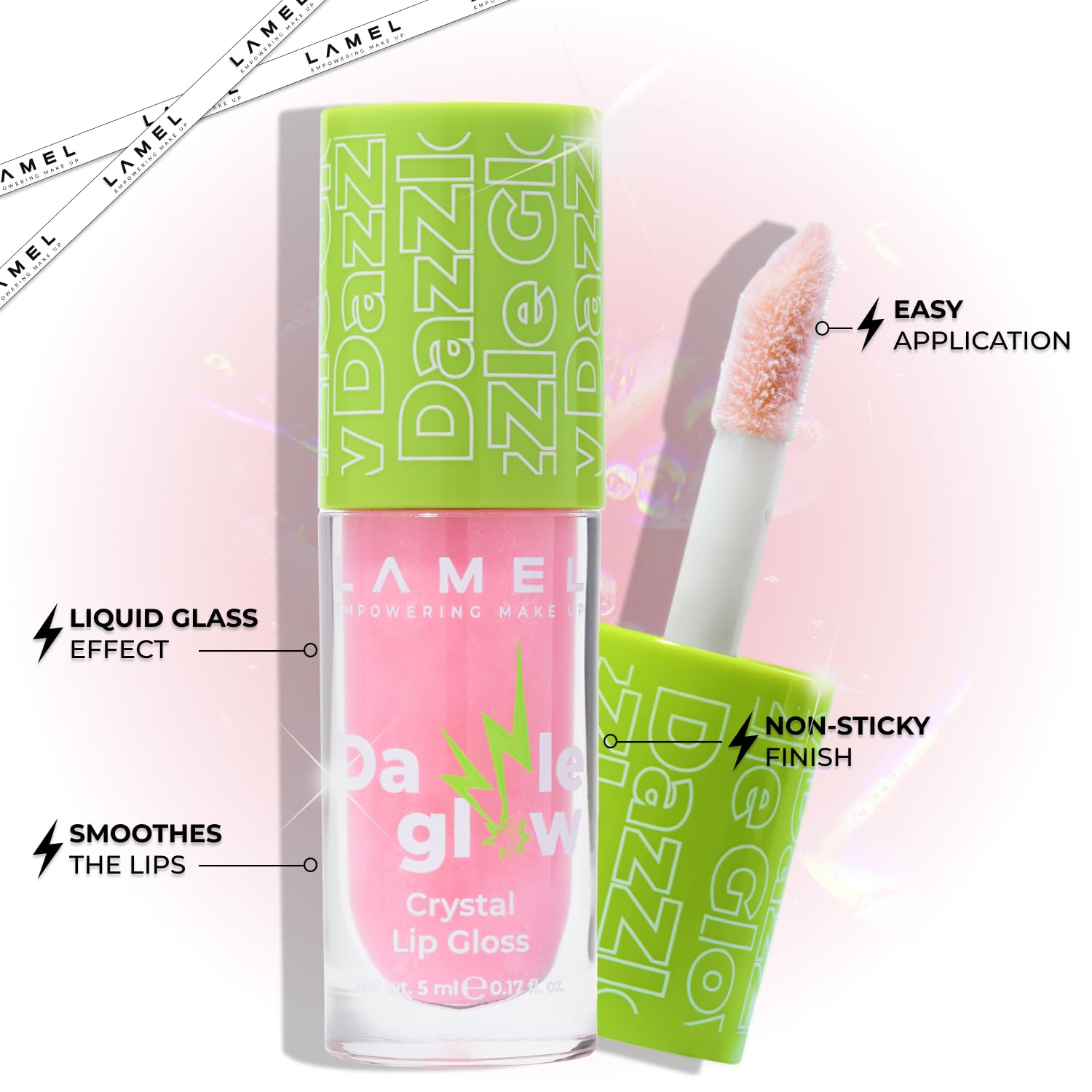 LAMEL Dazzle Glow Lip Gloss 401 Blossom 5ml
