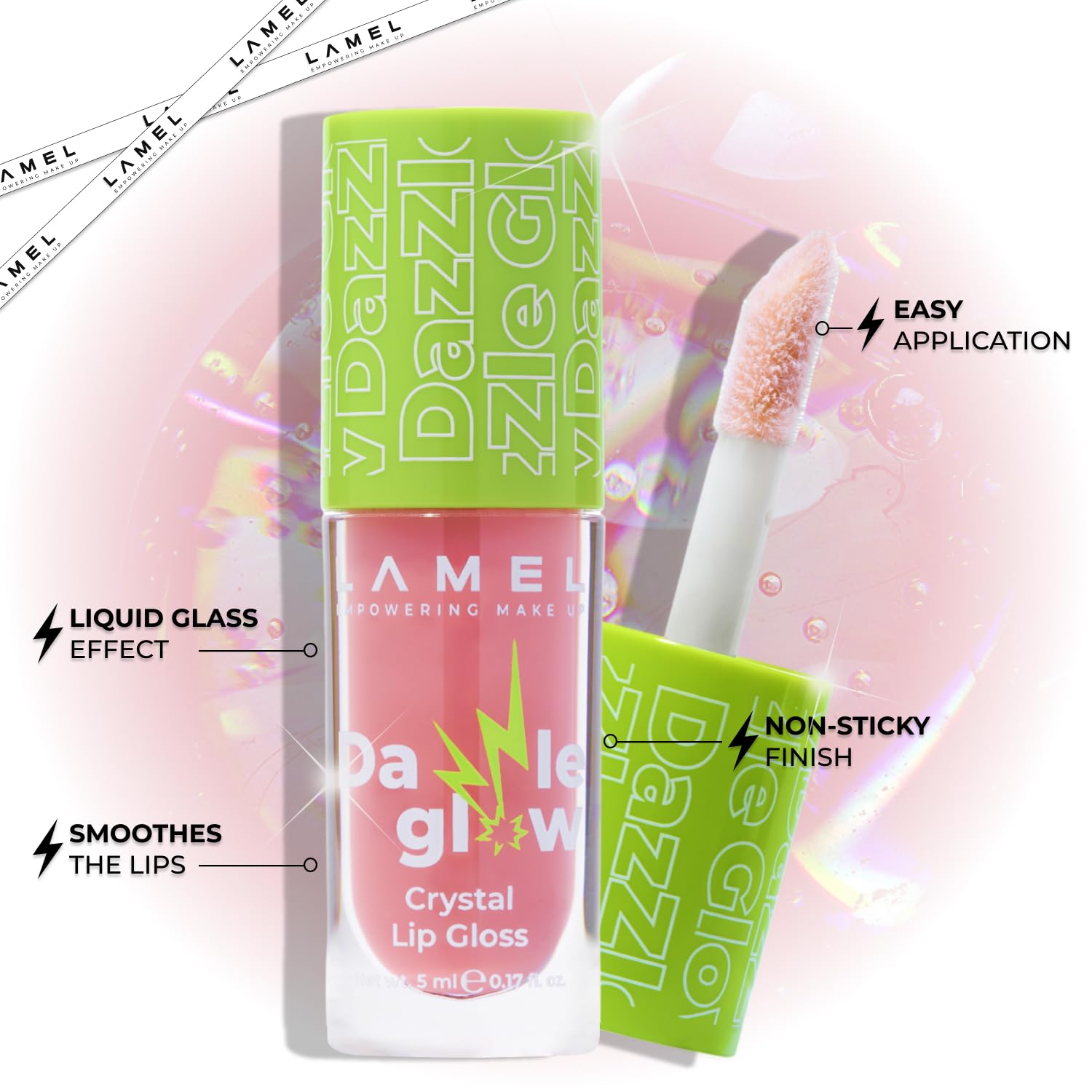 LAMEL Dazzle Glow Lip Gloss 402 Soulmate 5ml