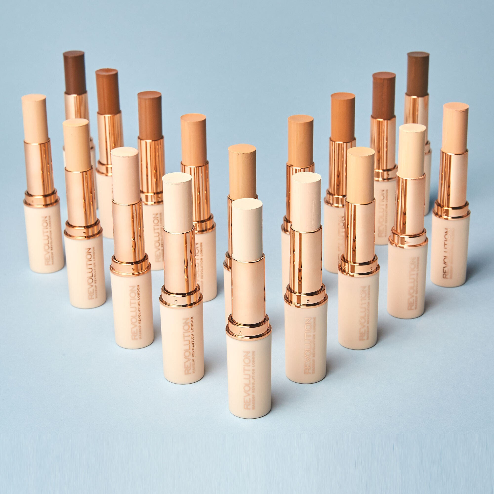 Makeup Revolution Fast Base Stick Foundation - F5