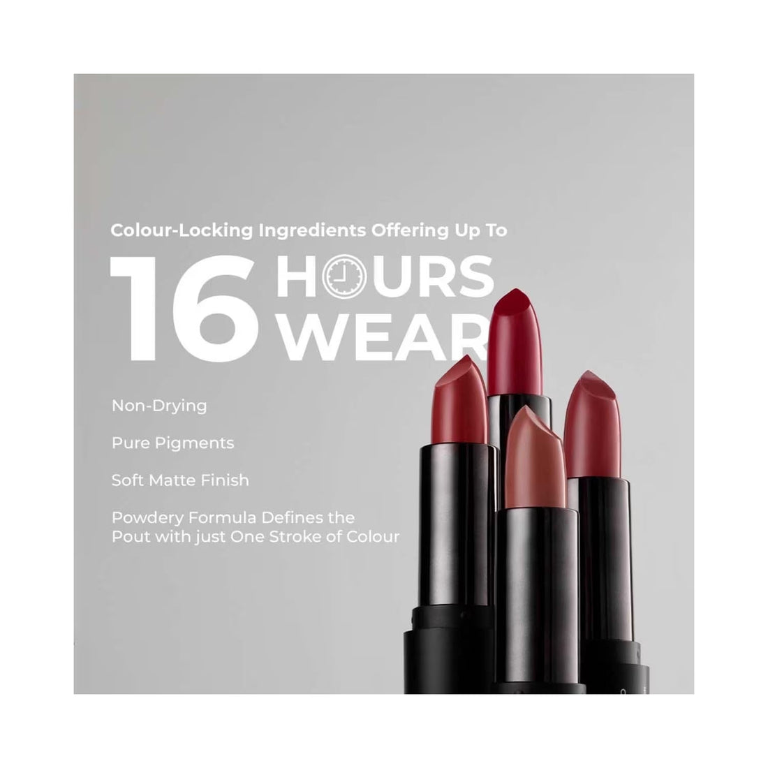 LAMEL Lipstick Powder Drop №406 Tulip Fleur
