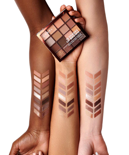 LAMEL 16 Shades Of Brown Eyeshadow Palette № 16-3
