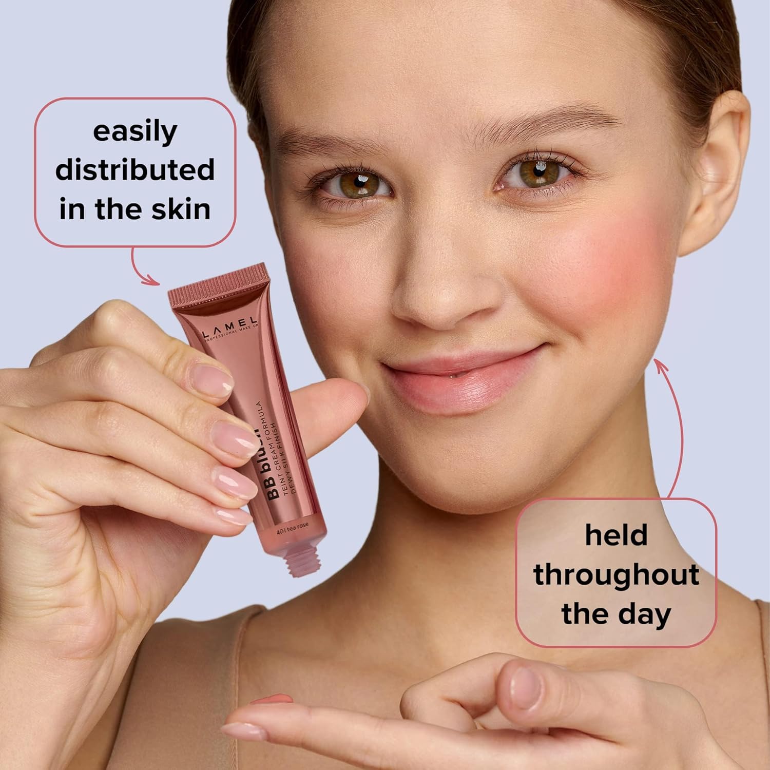 LAMEL BB Blush № 401 Tea Rose 10ml