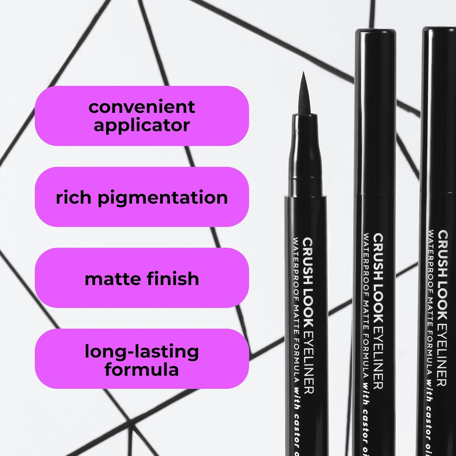 LAMEL Crush Look Eyeliner №401 Black