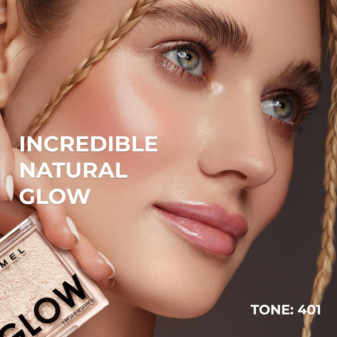 LAMEL Glow Highlighter № 401 Luna 3.8gm