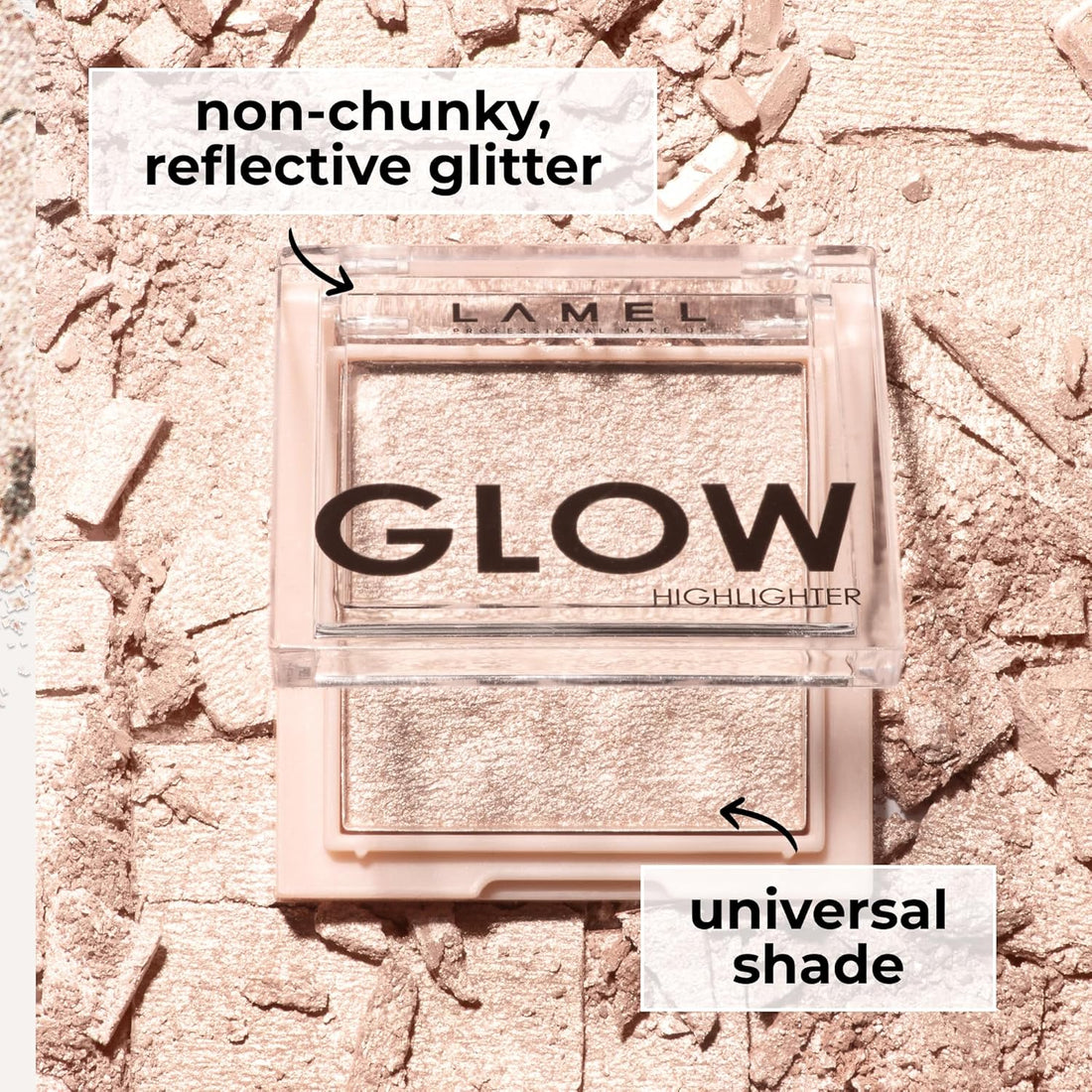 LAMEL Glow Highlighter № 401 Luna 3.8gm