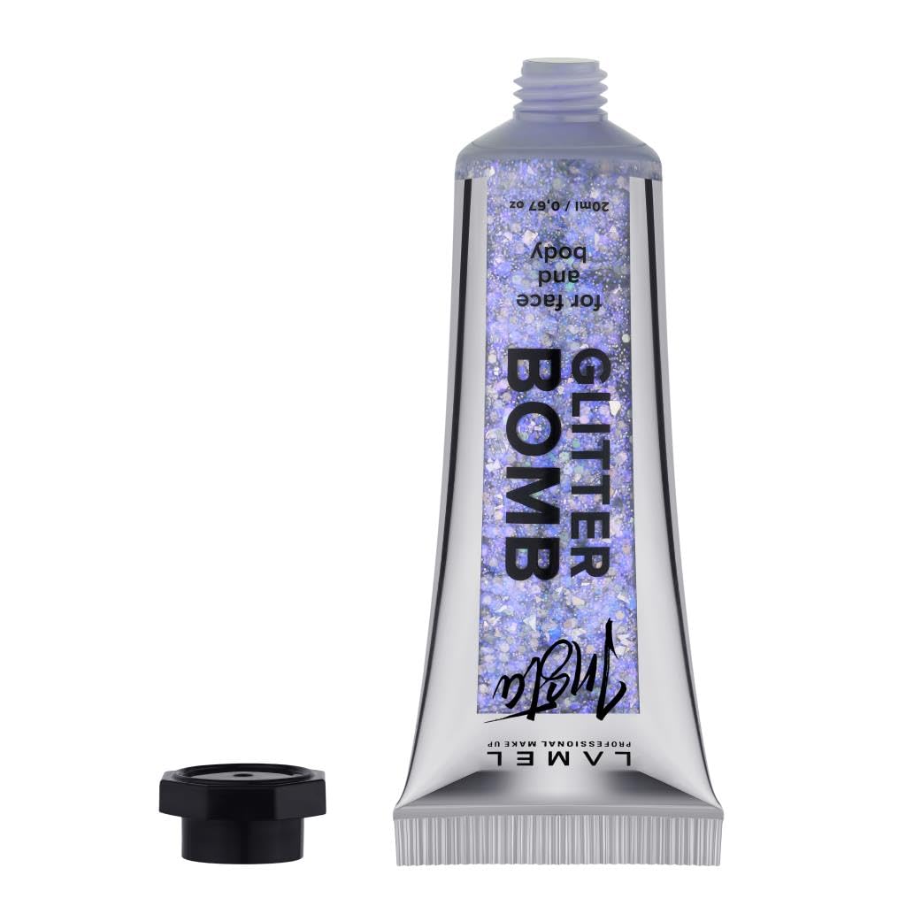 LAMEL INSTA Glitter Bomb №401 Blue Silver