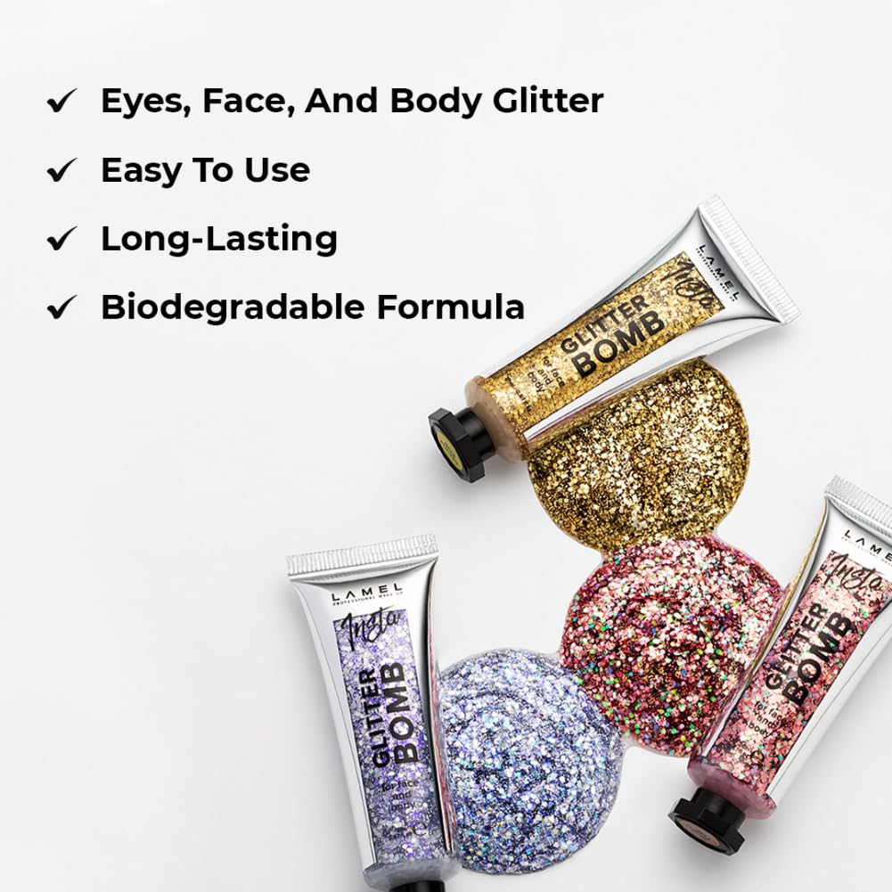 LAMEL INSTA Glitter Bomb №402 Flicker