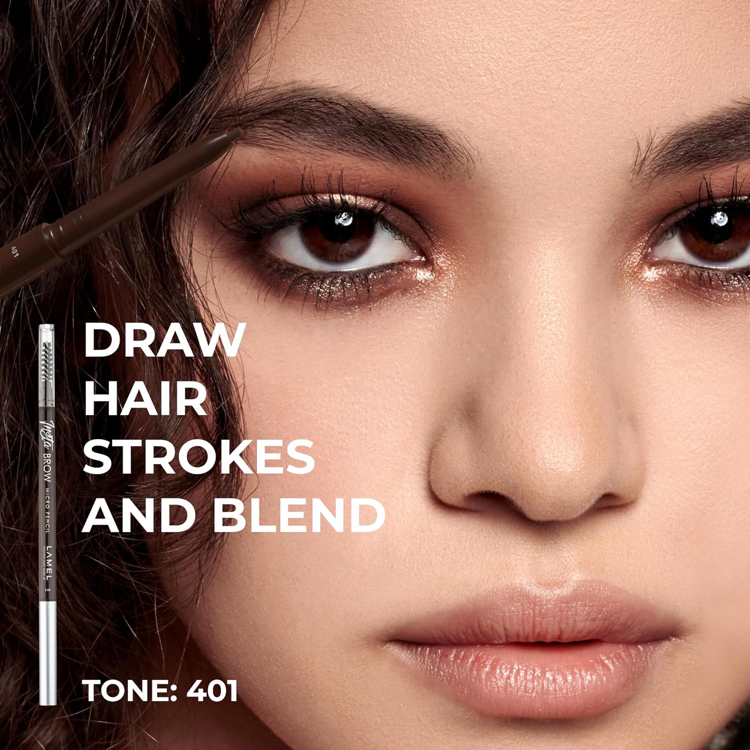 LAMEL INSTA Micro Brow Pencil №401 Espresso