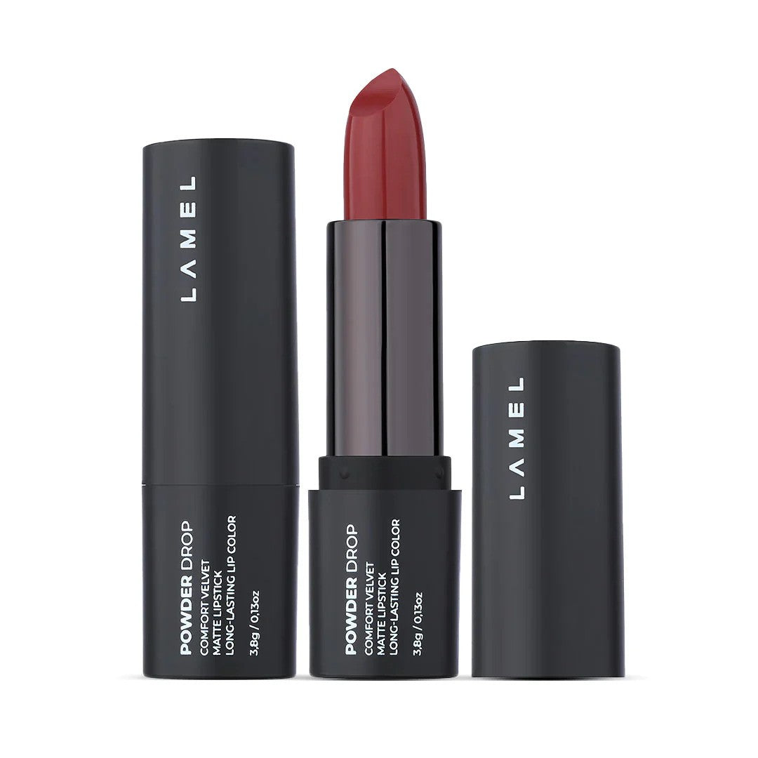 LAMEL Lipstick Powder Drop №401 Cold Beige