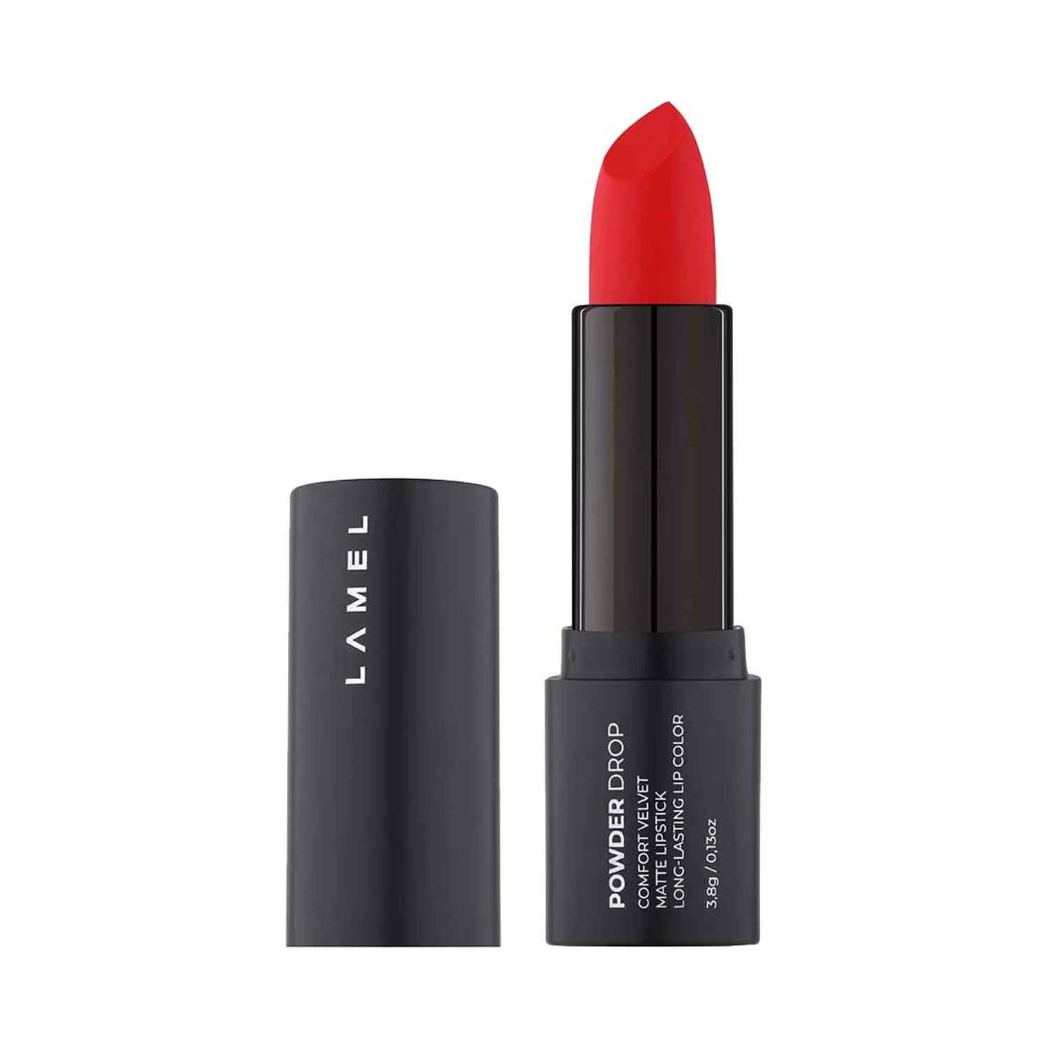 LAMEL Lipstick Powder Drop №407 Red Velvet