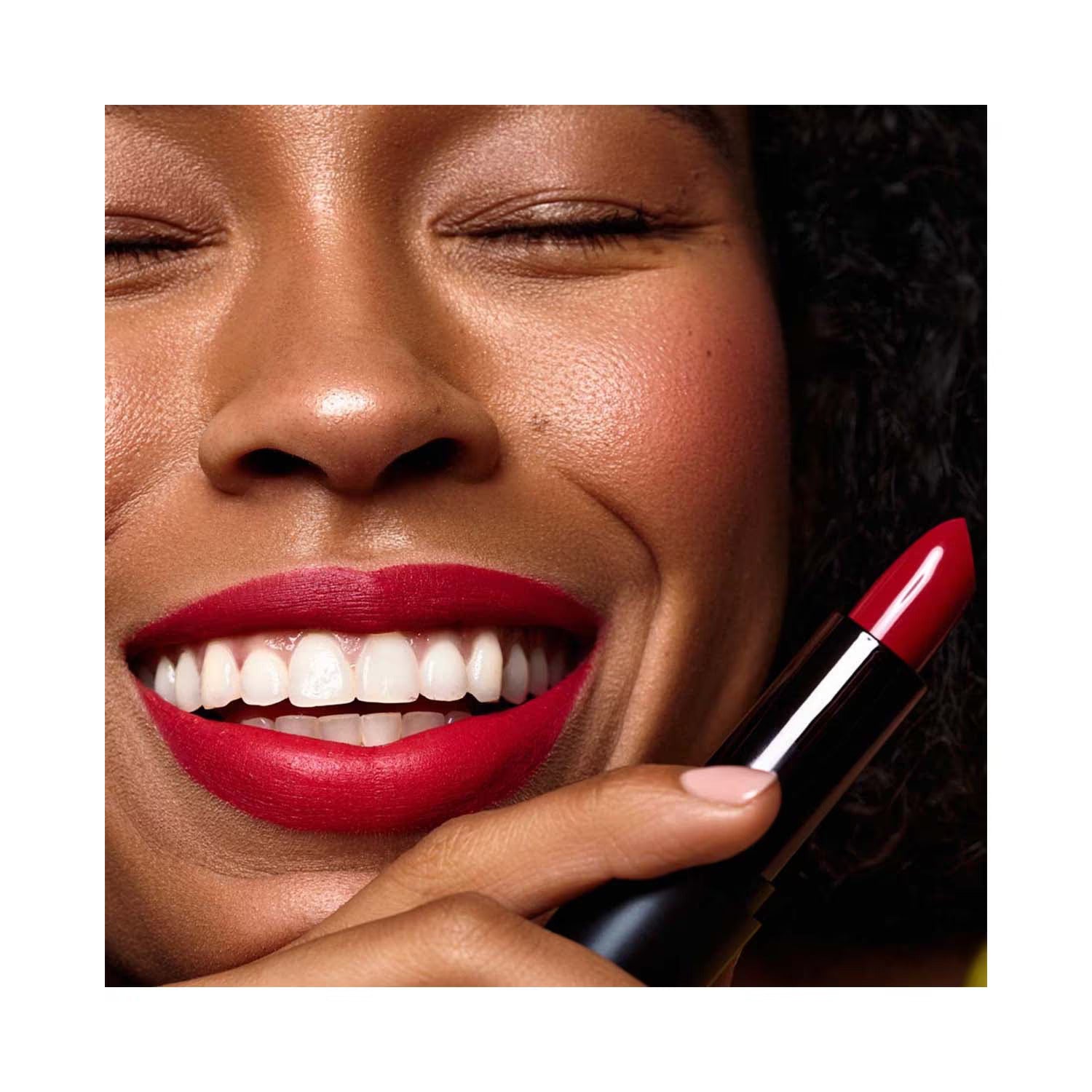 LAMEL Lipstick Powder Drop №407 Red Velvet