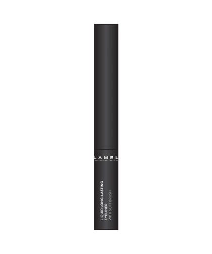 LAMEL Liquid Long-Lasting Eyeliner With Soft Brush №401 Carbon Black