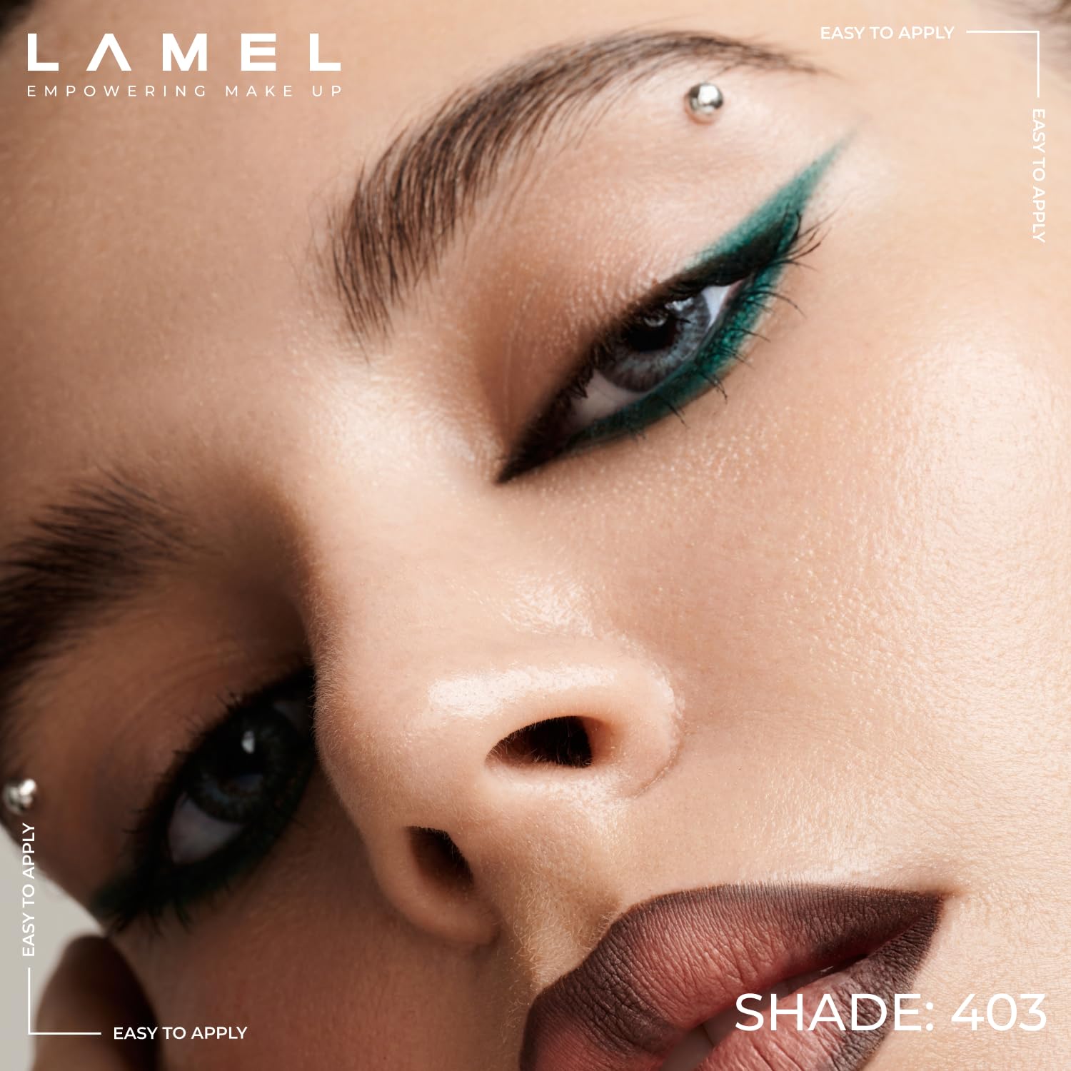 LAMEL Long Lasting Gel Eyeliner No. 403 Metallic Green