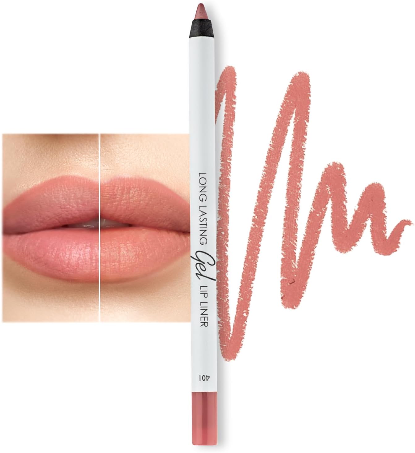 LAMEL Long lasting Gel Lip Liner №401 Nude