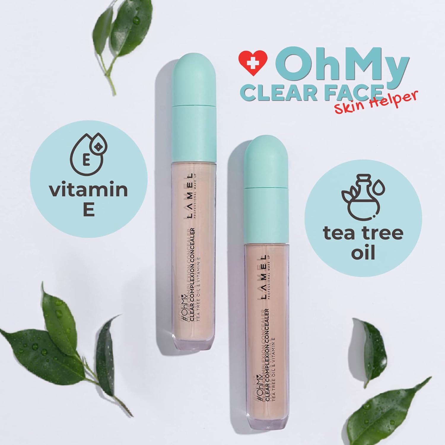 LAMEL OH My Clear Face Concealer №401 Light Beige 7ml