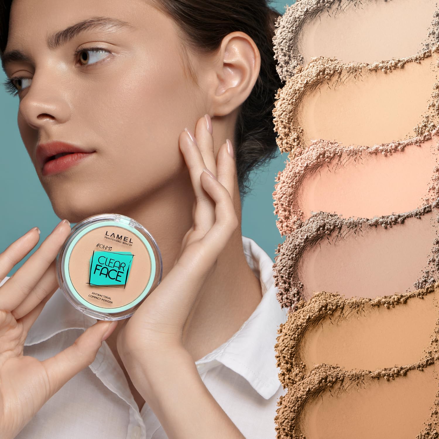 LAMEL Oh My Clear Face Powder №401 Light Natural