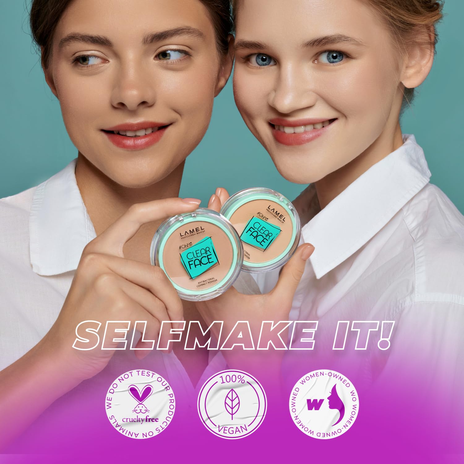 LAMEL Oh My Clear Face Powder №401 Light Natural