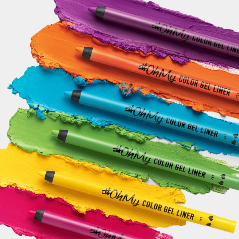 LAMEL Oh My Color Gel Eye Liner №404 Yellow