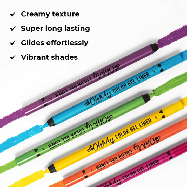 LAMEL Oh My Color Gel Eye Liner №406 Orange