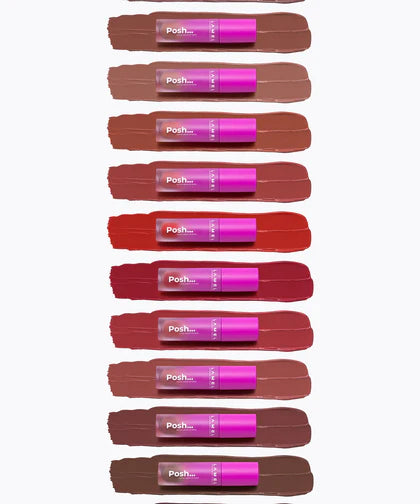 LAMEL Posh Matte Liquid Lip Stain 407 Wine Red 4gm