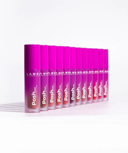 LAMEL Posh Matte Liquid Lip Stain 408 Passion Pink 4gm
