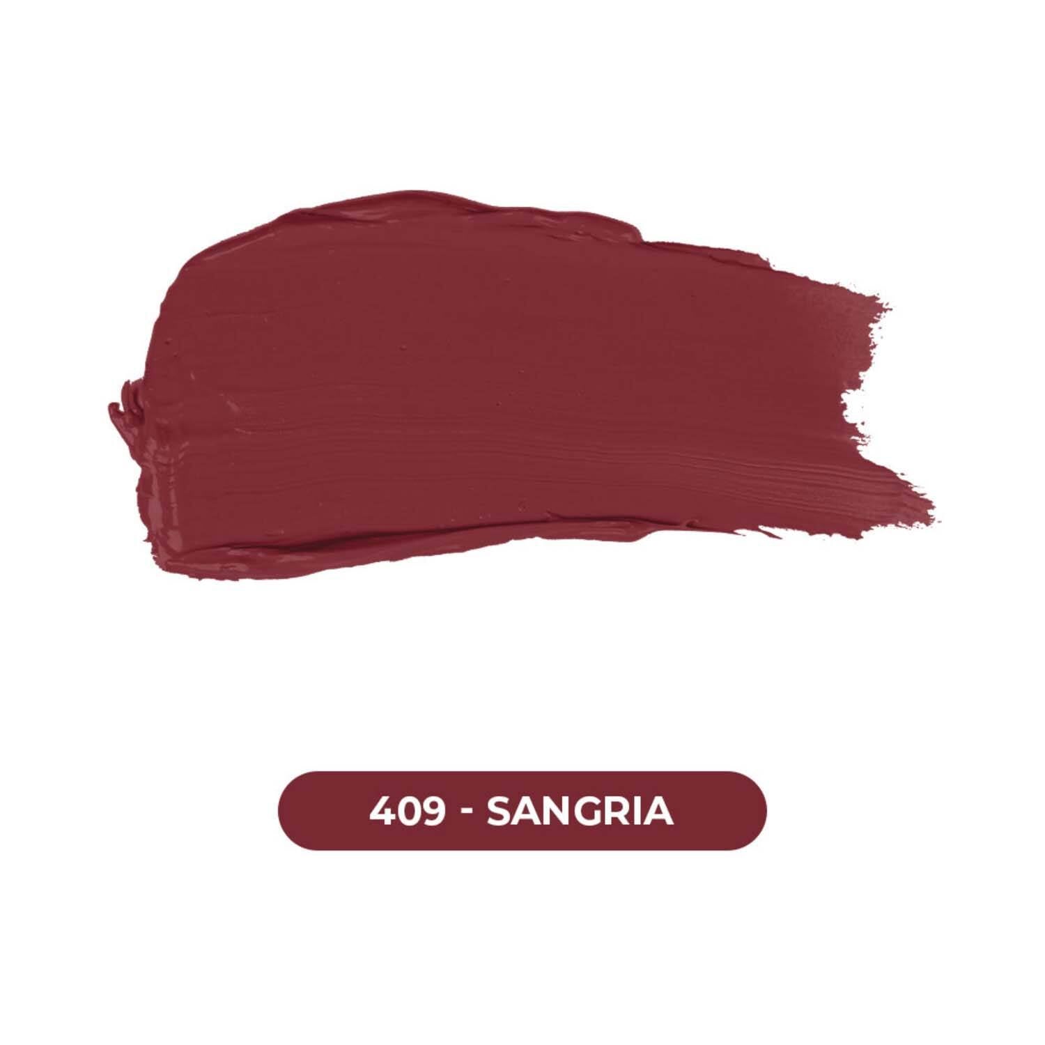 LAMEL Posh Matte Liquid Lip Stain 409 Sangria 4gm