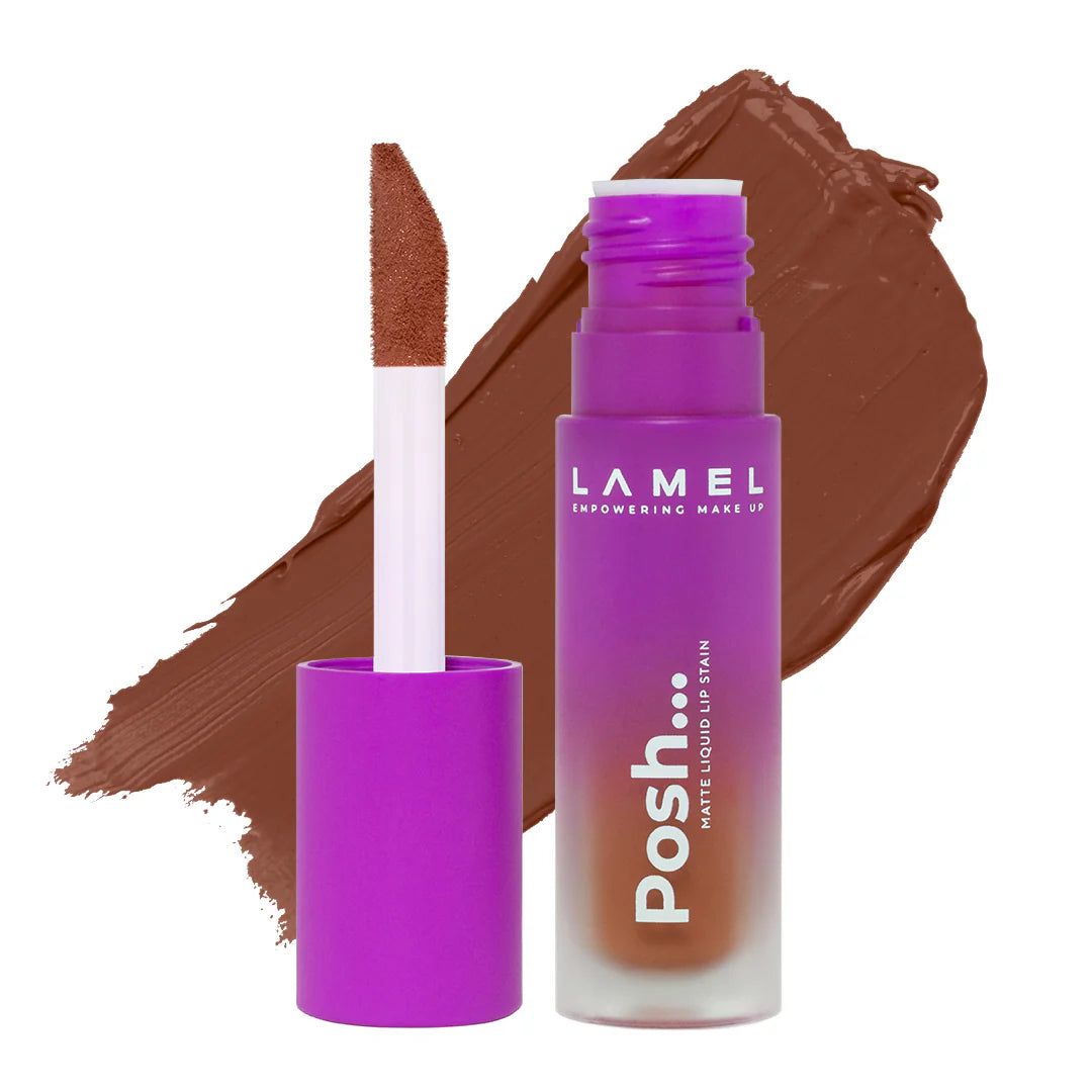 LAMEL Posh Matte Liquid Lip Stain №404 Blush Pink 4gm