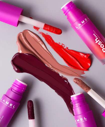 LAMEL Posh Matte Liquid Lip Stain №404 Blush Pink 4gm