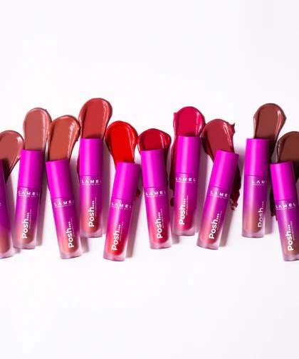 LAMEL Posh Matte Liquid Lip Stain №404 Blush Pink 4gm