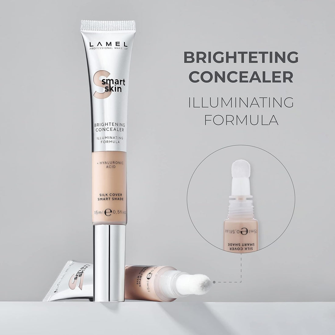 LAMEL Smart Skin Brightening Concealer №401 Light Beige