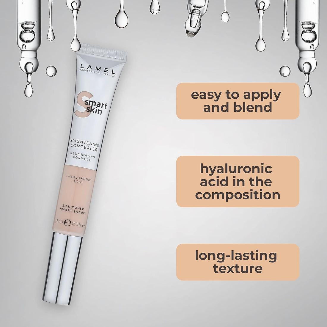 LAMEL Smart Skin Brightening Concealer №402 Natural Beige