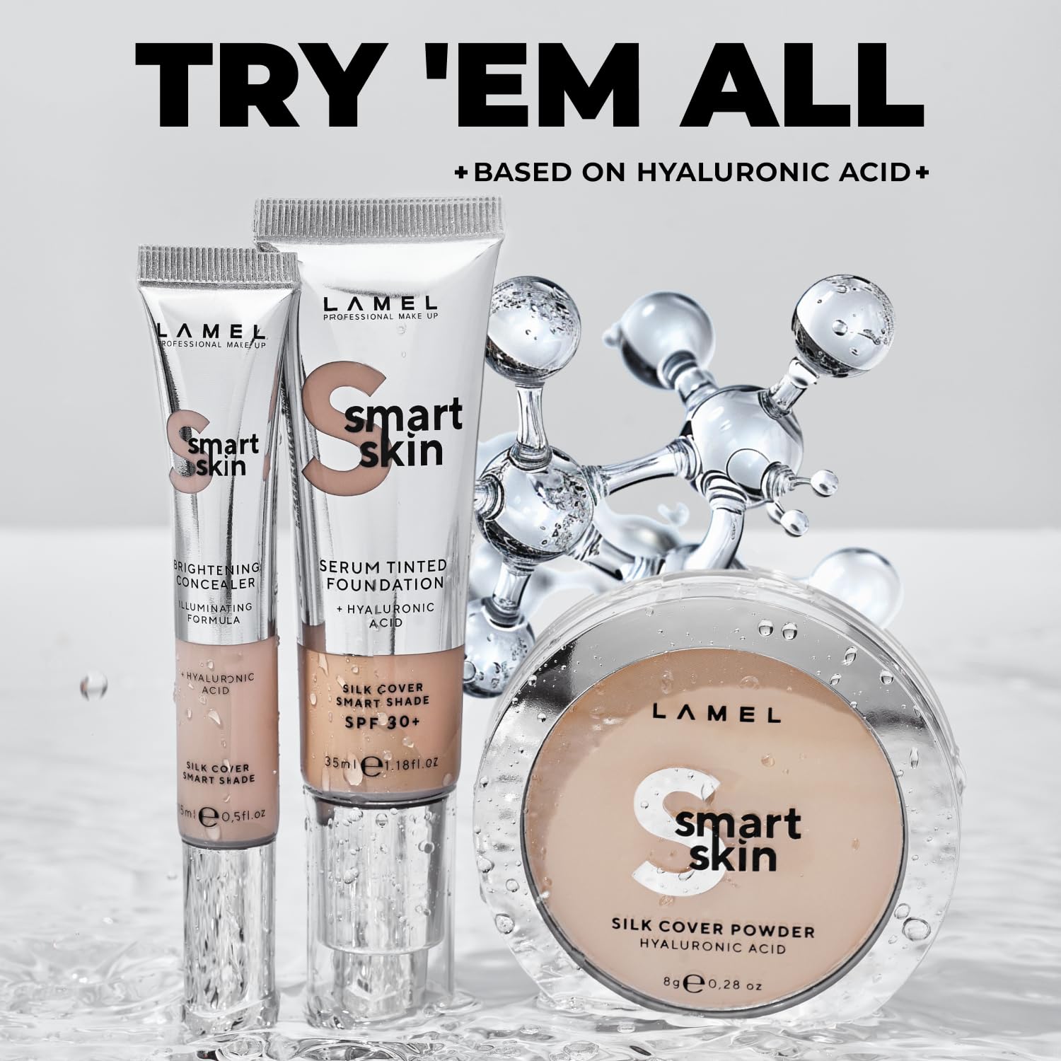 LAMEL Smart Skin Brightening Concealer №403 Light Medium 15ml