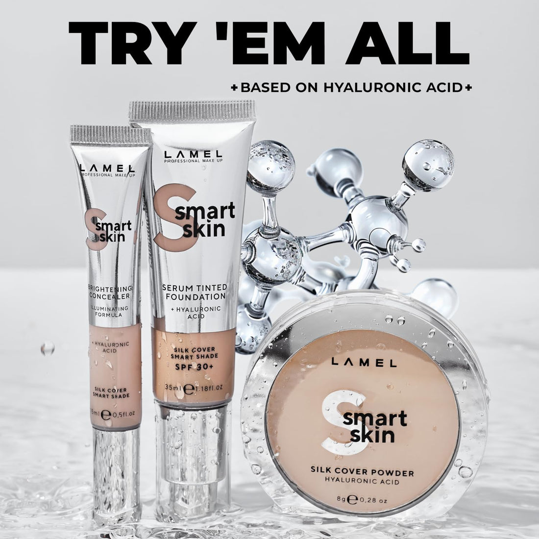LAMEL Smart Skin Brightening Concealer №403 Light Medium 15ml