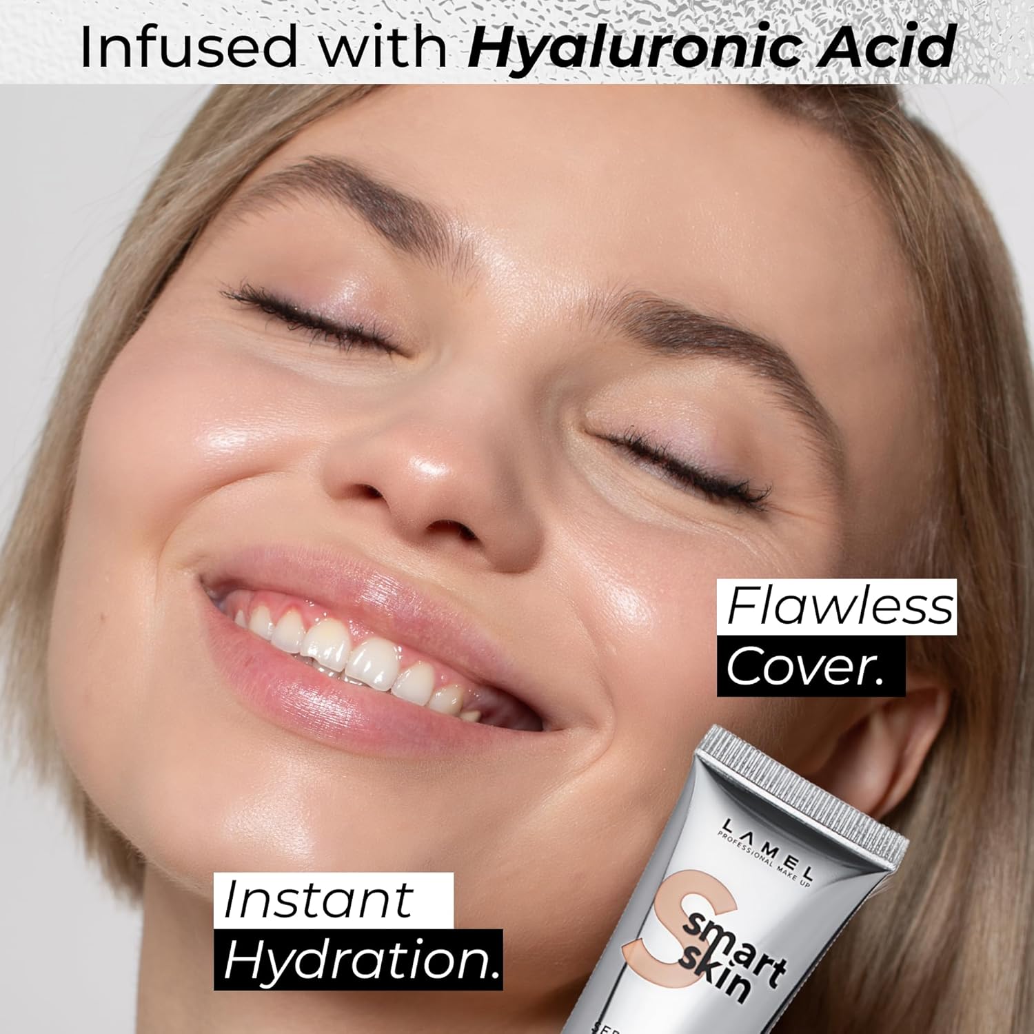 LAMEL Smart Skin Serum Tinted Foundation №401 Porcelain 35ml