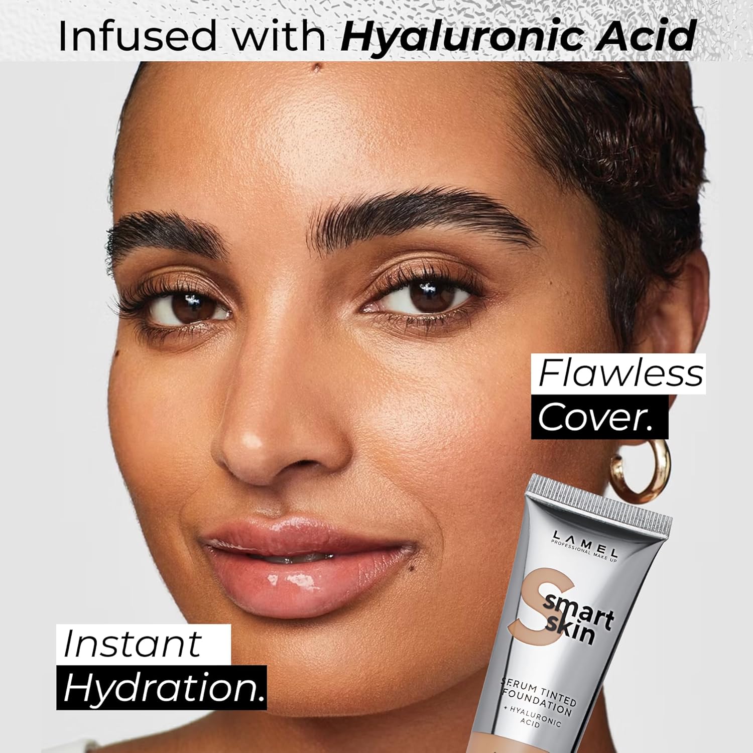 LAMEL Smart Skin Serum Tinted Foundation №404 Latte 35ml