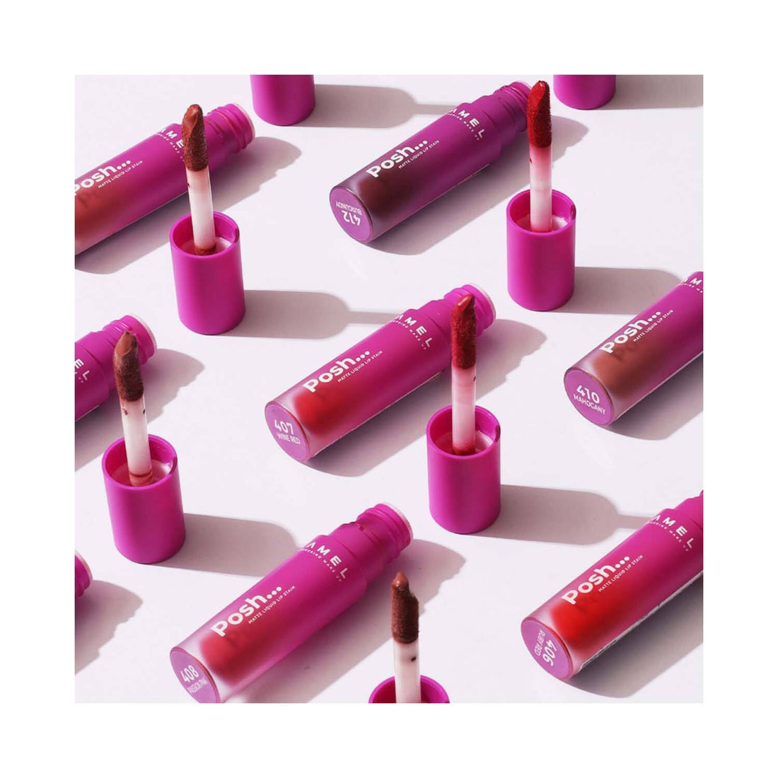 LAMEL Posh Matte Liquid Lip Stain №403 Daily Nude 4gm