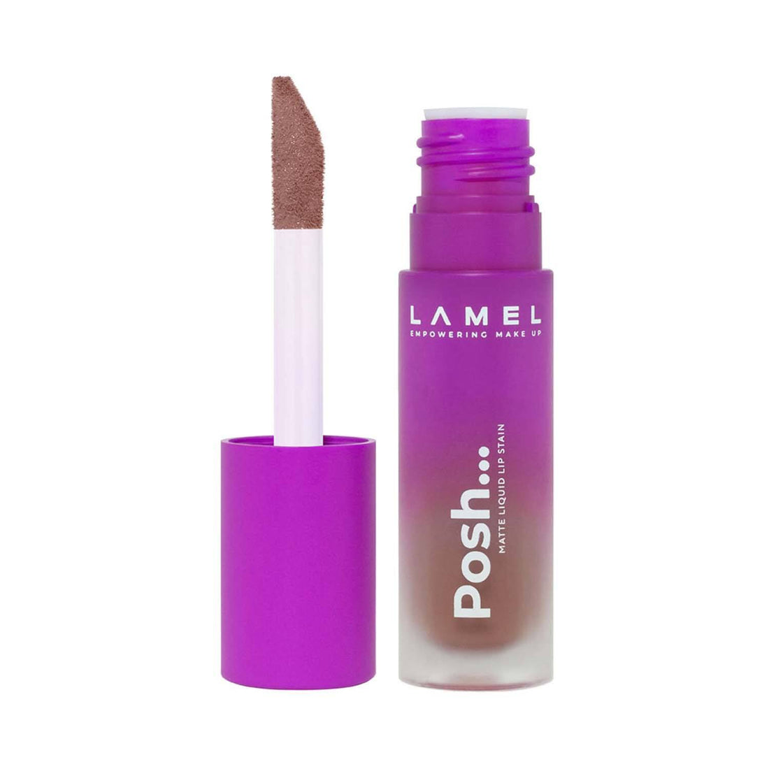 LAMEL Posh Matte Liquid Lip Stain №403 Daily Nude 4gm