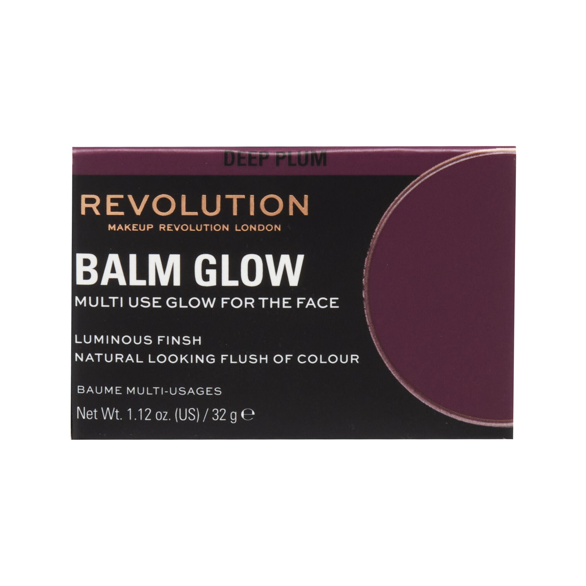 Makeup Revolution Balm Glow Deep Plum 32gm
