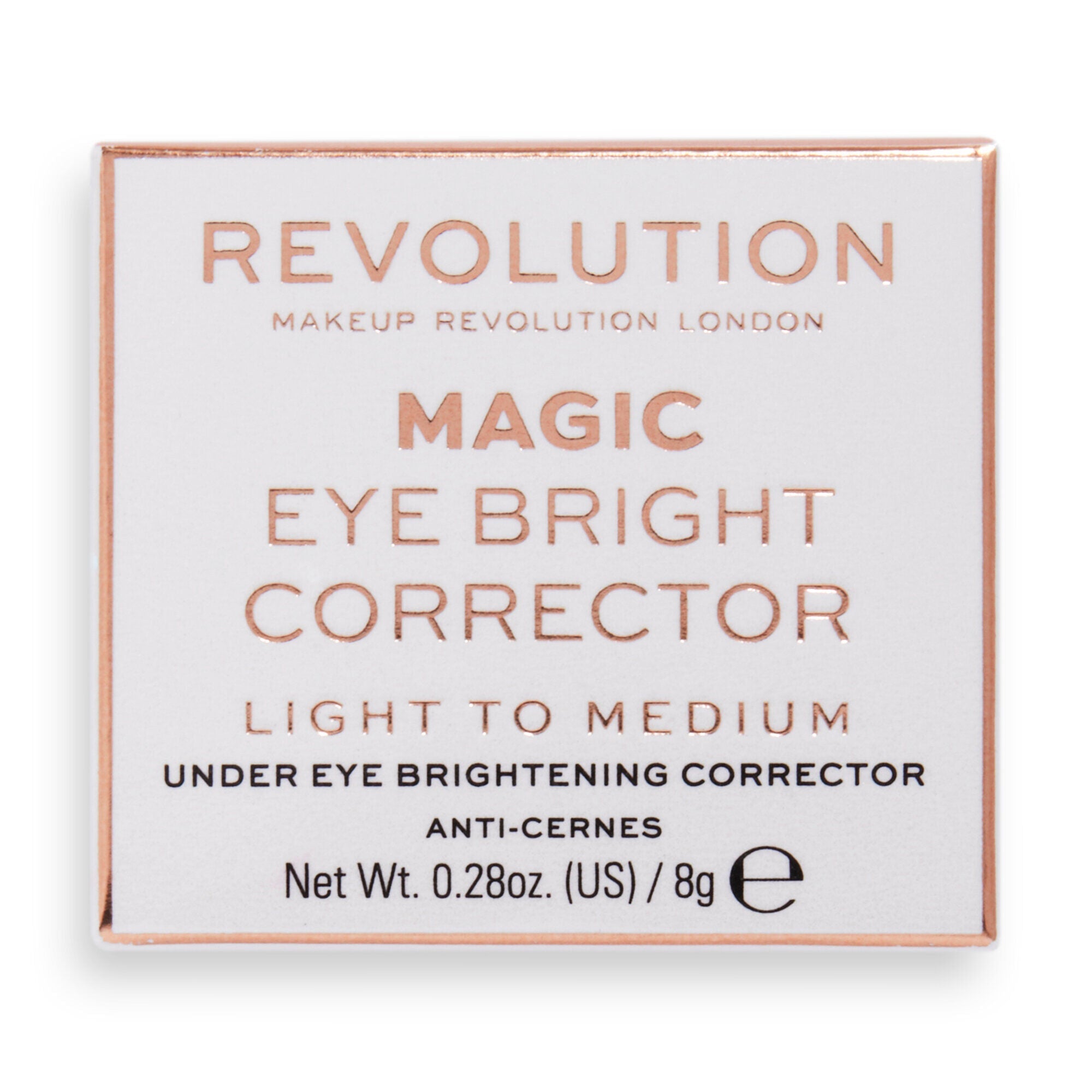 Makeup Revolution Eye Bright Under Eye Corrector Light To Medium 8gm