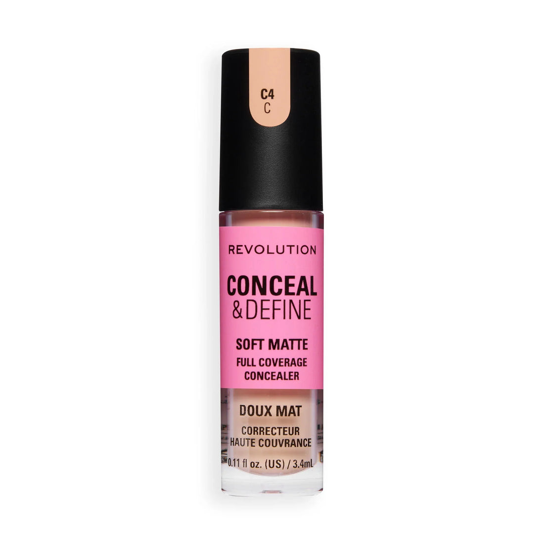Revolution Conceal And Define Full Coverage Concealer C4C 3.4ml